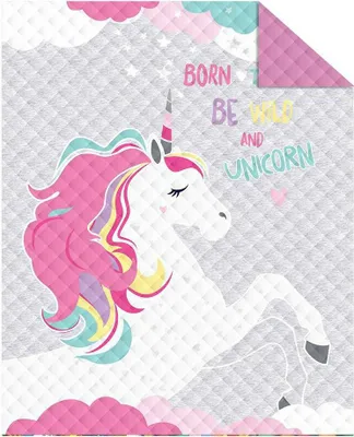 Produktbild von Jugendtagesdecke Einhorn 170x210