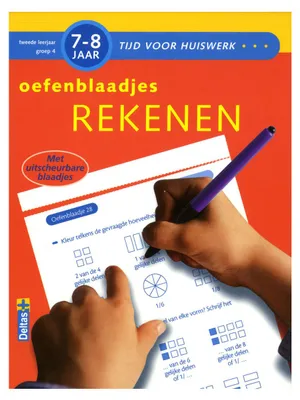 Productafbeelding van Oefenblaadjes Rekenen (7-8j.)