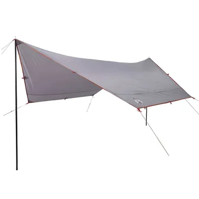 Immagine prodotto di Telone da Campeggio Grigio e Arancione 430x380x210 cm Impermeabile