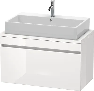 Produktbild von Konsolenunterschrank DURASTYLE 512x900x478mm weiß matt/basalt matt weiss matt/basalt matt
