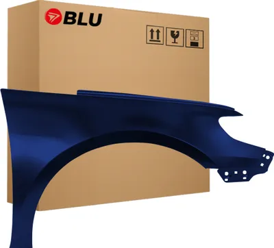 Produktbild von BLU Kotflügel Passend für VW Volkswagen Passat CC LIFT LD5Q Rechts Blau SchattenBlau | 2012-2016 | Vorderseite Vorne | Lackiert | Einbaufertig