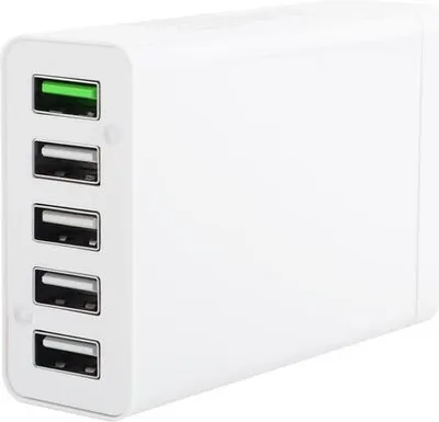 Zdjęcie produktu dla CoreParts MBXUSBA-AC0004, Wewnętrzna, Prąd przemienny, 5 V, 2,4 A, Biały