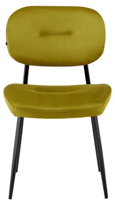 Imagen del producto de Silla de comedor Benoa Jonathan, color verde oliva - juego de 2