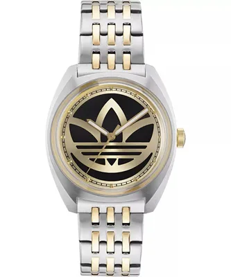 A studio shot of an Adidas watch.