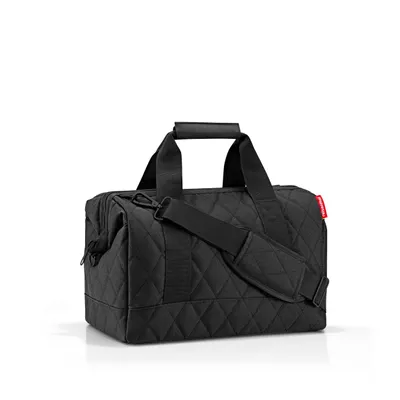 Zdjęcie produktu dla reisenthel® MS7059 reisenthel® Reisetasche allrounder M rhombus Kunstfaser rhombus black MS7059