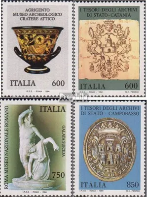 Produktbild von Briefmarken Italien 1994 Mi 2338-2341 (kompl.Ausg.) postfrisch Kunstschätze
