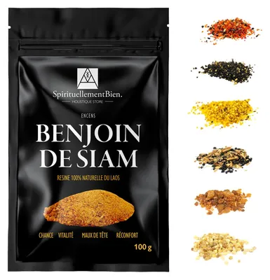 Weihrauch aus Siam, 100 g, natürliches Harz zur Räucherung