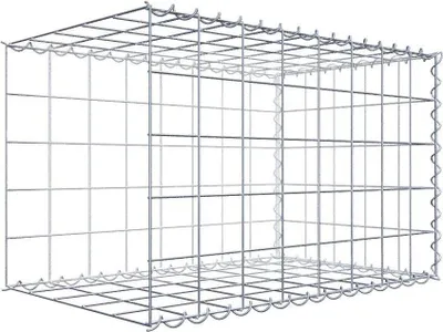 Obrázek produktu pro Přídavný gabion typ 2 80 cm x 50 cm x 50 cm (D x V x H), velikost ok 10 cm x 10 cm, spirála