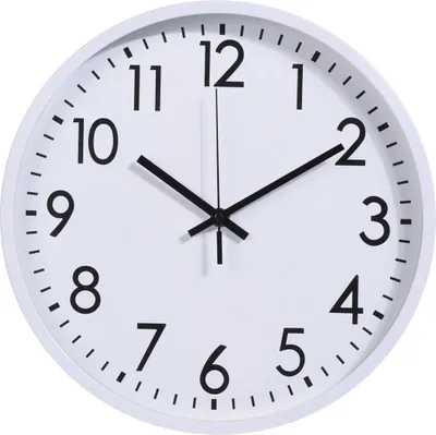 Produktbild von Dekorative Wanduhr 30 cm rund minimalistisch