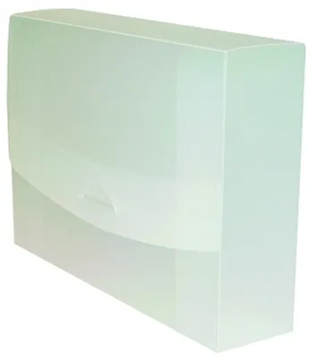 Produktbild von Sammelmappe 75 A4 PP natur-transparent Packung mit 4 Stück