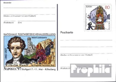Produktbild von Belege Ganzsachen BRD (BR.Deutschland) 1997 PSo46 Amtliche Sonderpostkarte gefälligkeitsgestempelt  NAPOSTA 97