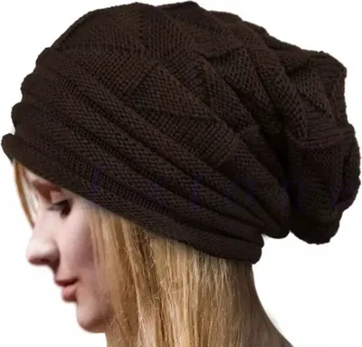 Produktbild von KI-21338 Mütze Dunkelbraun - Stylisch und Warm KP21338