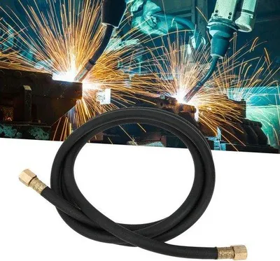 Obrázek produktu pro Hadicový hadice na stlačený vzduch 1/4 palce, mosaz, 2 m, argon, CO2, dusík