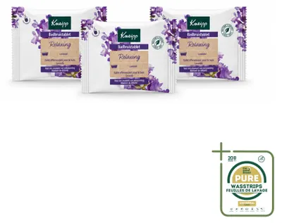 Image de 3 comprimés effervescents pour bain Kneipp à la lavande - Pack économique - 3 pièces