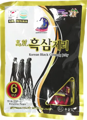 Produktbild von !! *Geumsan Schwarzes Ginseng Fruchtgummi 200g