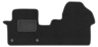 Immagine prodotto di Tappetino guidatore in moquette per Citroen Jumpy III 2018- (3 file di sedili) – 1 pezzo, grigio grafite, su misura – Wielganizator LUX