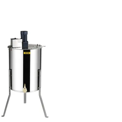 Imagen del producto de Centrífuga para miel, funcionamiento eléctrico, construcción en acero inoxidable./h3Gris claro