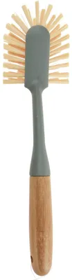 Zdjęcie produktu dla Szczotka do zmywania z uchwytem bambusowym, 28 x 7 x 6 cm