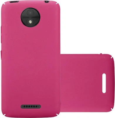 Produktbild von Cadorabo Schutzhülle für Motorola MOTO C PLUS Hülle in Pink Etui Hard Case Handyhülle Cover