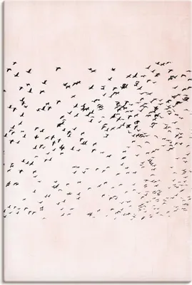Produktbild von ARTland Leinwandbild Moving On Größe: 60x90 cm