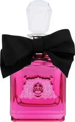 A bottle of Juicy Couture Viva La Juicy Noir eau de Parfum for women.