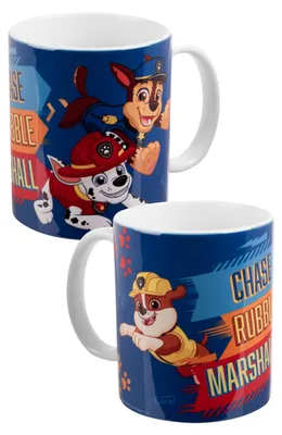 Produktbild von Paw Patrol Tasse - Paw Boy - Kaffeetasse Becher Kaffeebecher aus Keramik 320 ml