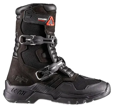 Obrázok produktu pre Perforované motocyklové topánky Leatt ADV 7.5 X-Flow Short, čierne, veľkosť 45,5