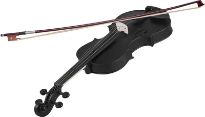 Produktbild von SucceBuy Violine 4/4 Geigenset 584,2 mm Armlänge mit Etui und Kolophonium, Schwarz