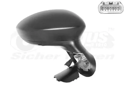 Produktbild von VAN WEZEL 1624806 Außenspiegel Seitenspiegel Rechts für FIAT GRANDE PUNTO (199) Konvex