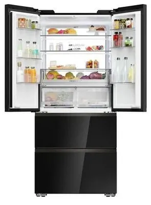 Obrázek produktu pro Haier HFKR7819DNGB, 468 l, SN-T, 11 kg/24h, D, Přihrádka Fresh Zone, Černá