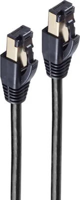 Produktbild von shiverpeaks BASIC-S Patchkabel Kat. 8 F/FTP 0,25 m schwarz