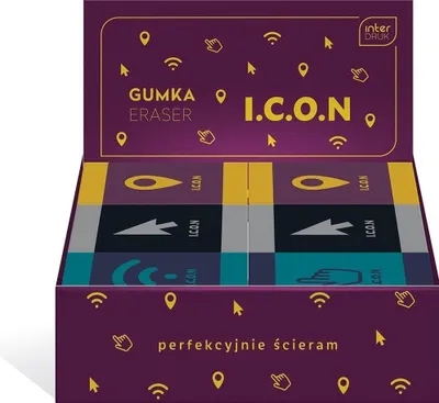 Image de Gomme à effacer les icônes (24 pièces)