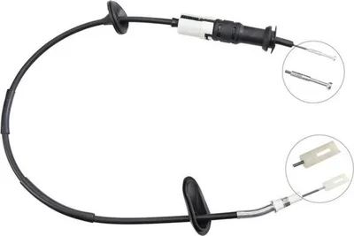 Produktbild von A.B.S. K28650 Kupplungsseil Seilzug für VW GOLF III (1H1)