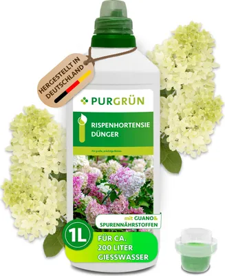 Produktbild von Purgrün Rispenhortensie-Dünger 1 Liter,