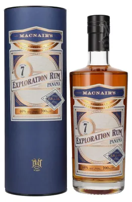 Image de MacNair's 7 Years Old Exploration Rum Panama 46% Vol. 0,7l en boîte cadeau