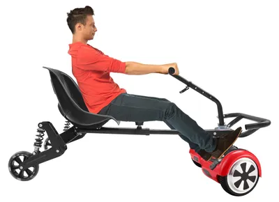 Produktbild von Selbstbalancierendes persönliches Transportgerät Ständer, verstellbare Höhe 3 Gänge, 180 Grad Drehung, kompatibel mit 6,5-10 Zoll Hoverboards, maximale Tragfähigkeit 100 kg, Abmessungen 110*52*60 cm