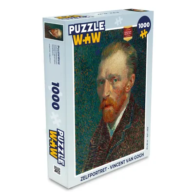 Obrázek produktu pro MuchoWow® Puzzle 1000 dílků Autoportrét - Vincent van Gogh - Hračky - Pro malé i velké - Hry - Skládačky