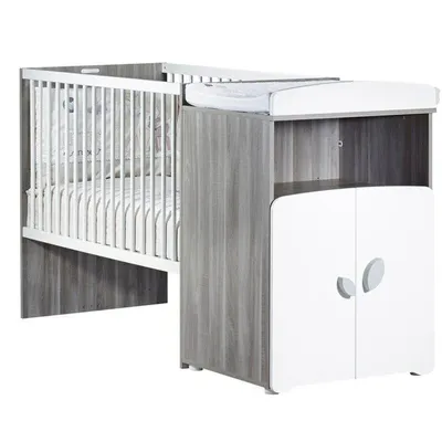 Produktbild von Kombibett – 120 x 60 cm – umwandelbar auf 90 x 190 cm