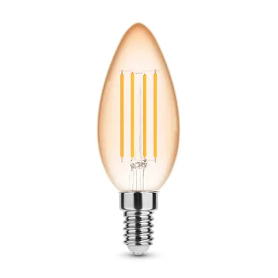 Produktbild von Modee E14 LED Filamentlampe 4W 360lm 1800K Warmweiß