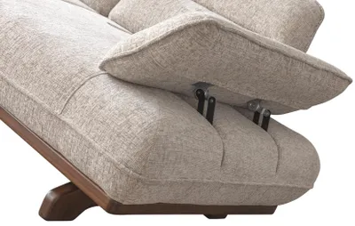 Produktbild von Modernes 3-Sitzer-Sofa mit elegantem Design und hohem Sitzkomfort