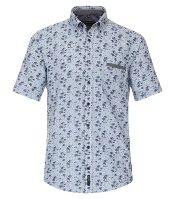 Immagine prodotto di B.D. Casual, camicia a maniche corte, colore blu, taglia L