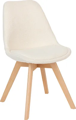 Obrázok produktu pre Jedálenská stolička Eazy Living Bouclé Berenice White
