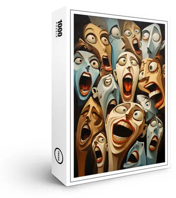 Image de Puzzle raxxa Premium « Whimsical Koketit 7 », 1 000 pièces