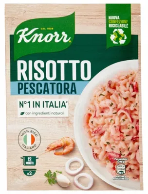 Zdjęcie produktu dla Risitto alla pescatora Rissotteria 175g - Knorr