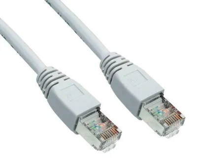 Image de Câble réseau UTP Cat5e, Solarix, 3 mètres, gris