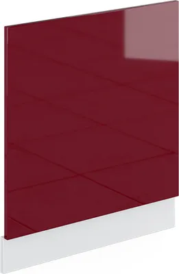 Produktbild von Frontblende Vicco R-Line Rot Hochglanz 60 cm ohne Arbeitsplatte, Model 41247