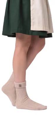 Produktbild von Umschlag-Söckchen im Landhaus-Stil   , Größe Socken & Strumpfhosen Erwachsene:43-46
