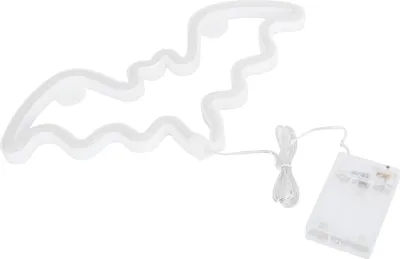 Zdjęcie produktu dla Innowacyjna lampa neonowa LED w kształcie nietoperza do świątecznych dekoracji świątecznychNiebieski