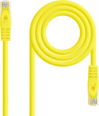 Produktbild von Nanocable 10.20.1802-Y, 2 m, Cat6a, U/UTP (UTP), RJ-45, RJ-45, Gelb