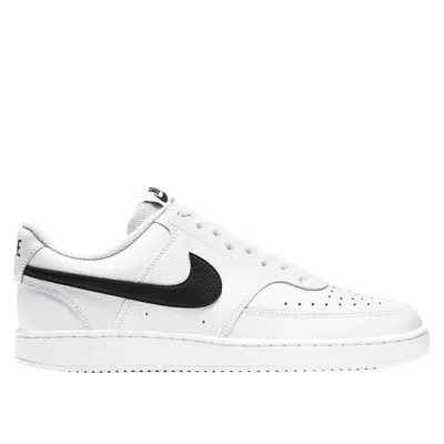 Produktbild von Nike NIKECOURT VISION LOW MEN'S SHO WHITE/BLACK-WHITE WHITE/BLACK-WHITE 44.5